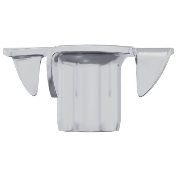 vidaXL Pronged T-nut 7200 pcs Silver M6 mm Steel