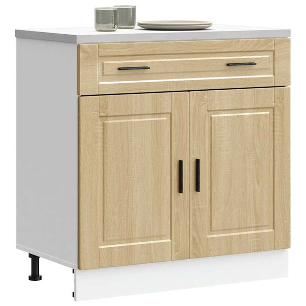 vidaXL Kitchen Base Cabinet&nbsp;Porto Sonoma Oak Engineered Wood