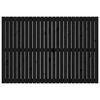 vidaXL Wall Headboard Black 159.5x3x110 cm Solid Wood Pine