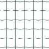 vidaXL Fence with Post Green 0.4 x 50 m Steel and PVC
