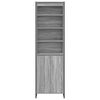 vidaXL Tall Cabinets 2 pcs Grey Sonoma 60 x 36 x 200 cm