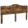 vidaXL Headboard Smoked Oak Engineered wood