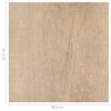 vidaXL Self-adhesive Flooring Planks 20 pcs PVC 1.86 m&sup2; Brown