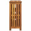 vidaXL Garden Cabinet Natural 90 x 40 x 90cm Solid Acacia Wood
