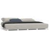 vidaXL Bed Frame without Mattress White 200x200 cm Solid Wood Pine