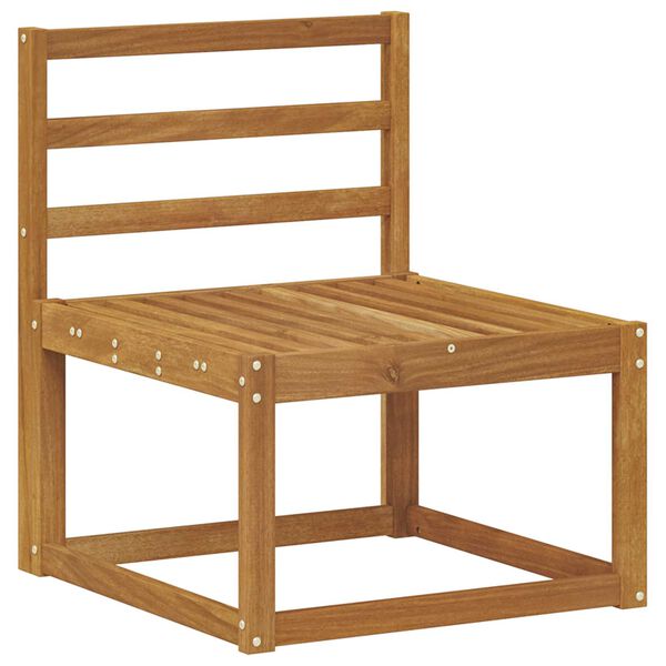 vidaXL Outdoor Sofa Set 5 pcs Natural Solid Acacia Wood