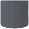 vidaXL Planter Anthracite 60 x 30 x 50 cm Steel