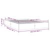 vidaXL Bed Frame without Mattress White Solid Wood 120x190 cm Small Double