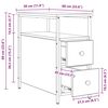 vidaXL Bedside Cabinet Old wood 30 x 60 x 60 cm Engineered wood