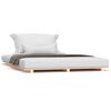 vidaXL Bed Frame without Mattress 140x190 cm Solid Wood Pine
