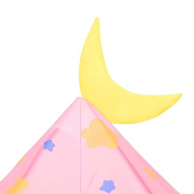vidaXL Children Play Tent Pink 301x120x128 cm