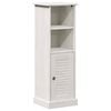 vidaXL Bathroom Cabinet VIGO White and Antique White 37 x 34 x 110 cm