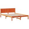 vidaXL Bed Frame Brown 160 x 200 cm Solid Pine wood