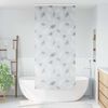 vidaXL Shower Roller Blind with Cassette 110x240 cm Fabric Width 106 cm