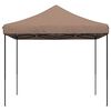 vidaXL Party Tent Folding Brown 292 x 292 x 315 cm Oxford Fabric