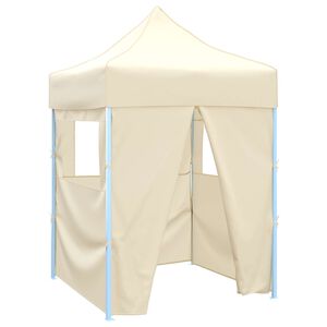 vidaXL Party Tent 200 x 200 x 315 cm Cream Oxford Fabric