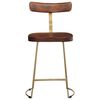vidaXL Bar Stools 2 pcs 49x43x79 cm Solid Wood Mango