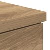 vidaXL Desk Artisan Oak 86x49x76 cm Engineered Wood