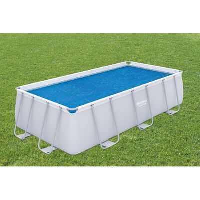 Bestway Summer Pool Cover Solar Rectangular 380x180 cm PE Blue