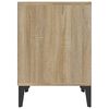 vidaXL Bedside Cabinets 2 pcs Sonoma Oak 40x35x50 cm