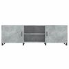 vidaXL TV Cabinet Concrete Grey 150x30x50 cm Engineered Wood