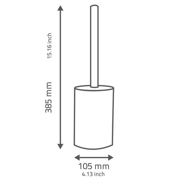 RIDDER Toilet Brush Disco Yellow