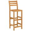 vidaXL 3 Piece Outdoor Bar Set Solid Acacia Wood
