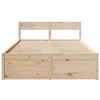 vidaXL Bed Frame without Mattress 120x200 cm Solid Wood Pine
