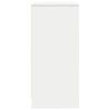 vidaXL Sideboard White 57x34x76 cm Engineered Wood