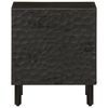 vidaXL Bedside Cabinets 2 pcs Black 40x33x46 cm Solid Wood Mango