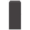 vidaXL Storage Cabinet Black 90 x 40 x 90 cm Cold-Rolled Steel