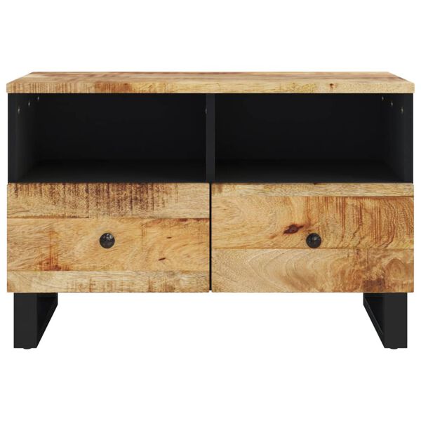 vidaXL TV Cabinet 70x33x46cm Solid Wood Mango