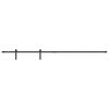 vidaXL Sliding Cabinet Door Kit 213 cm Carbon Steel