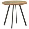 vidaXL Dining Table 80 cm Solid Reclaimed Wood