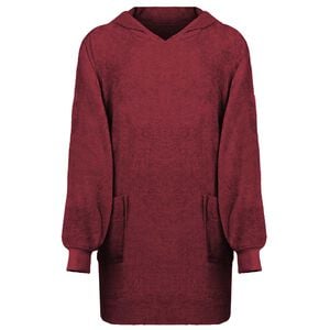 vidaXL Blanket Hoodie KINN Red L Cotton