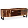 vidaXL TV Cabinet Solid Acacia Wood 120x30x40 cm