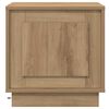 vidaXL Bedside Cabinet Artisan Oak 44 x 34.5 x 45 cm Engineered Wood