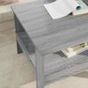 vidaXL Coffee Table Grey Sonoma 57 x 55 x 45 cm Engineered Wood