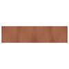 vidaXL Rug Rectangular Brown 100x400 cm Bamboo