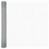 vidaXL Fence Post Silver 25 x 1 m (16 x 16 mm mesh) Steel