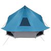 vidaXL Family Tipi Tent Tipi with Roof Blue 680 x 430 x 270 cm