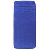 vidaXL Beach Towels 2 pcs Royal Blue 75x200 cm Fabric 400 GSM