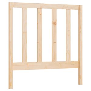 vidaXL Bed Headboard 96x4x100 cm Solid Wood Pine