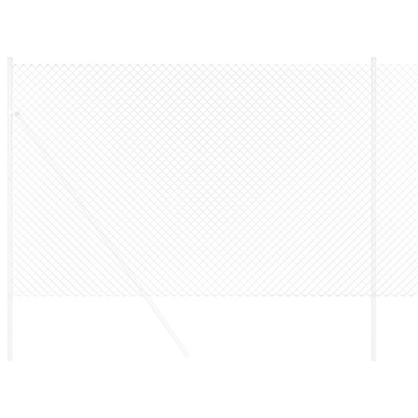 vidaXL Chain Link Fence Silver 10 x 1.5 m Galvanised steel