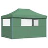 vidaXL Party Tent Folding Green 279 x 410 x 315 cm Oxford Fabric