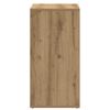 vidaXL Shoe Cabinet Artisan Oak 60x35x70 cm Engineered Wood