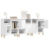 vidaXL Sideboards 3 pcs White 60x35x70 cm Engineered Wood