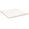 vidaXL Table Top White 40x40x2.5 cm Solid Wood Pine Square