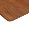 vidaXL Bathroom Countertop Dark Brown 80x40x1.5cm Treated Solid Wood