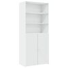 vidaXL Highboard White 80x42.5x249 cm Engineered Wood